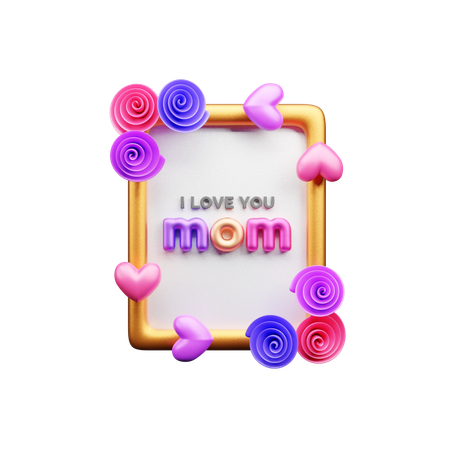 Dia internacional de las madres  3D Icon