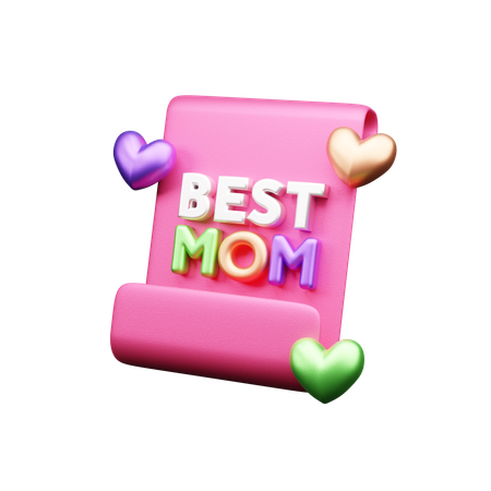 Dia internacional de las madres  3D Icon