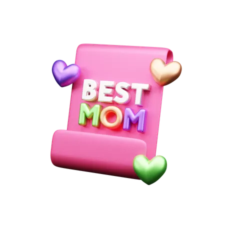 Dia internacional de las madres  3D Icon