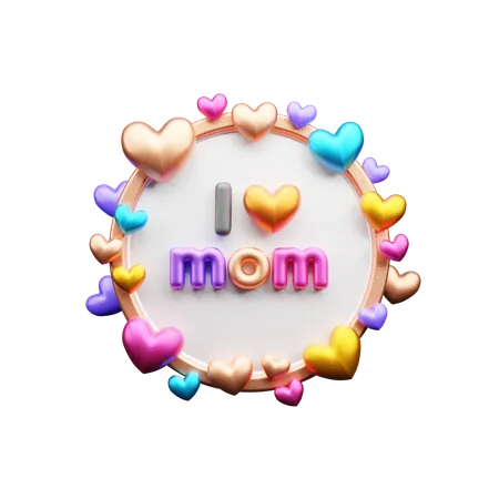 Dia internacional de las madres  3D Icon