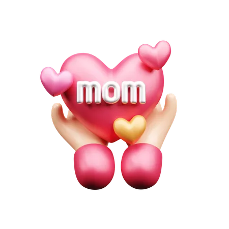 Dia internacional de las madres  3D Icon