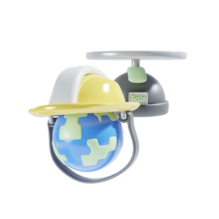 Dia internacional do trabalho  3D Icon