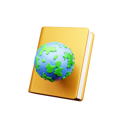 Dia do Livro  3D Icon