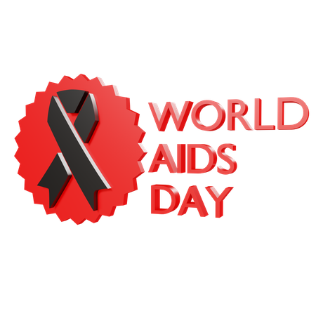 Dia Mundial da Aids  3D Illustration