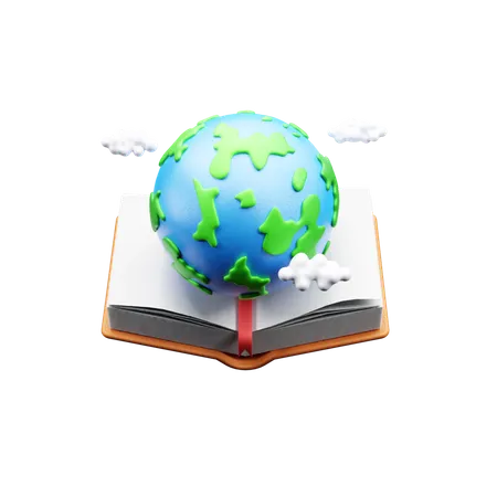 Día Mundial del Libro  3D Icon