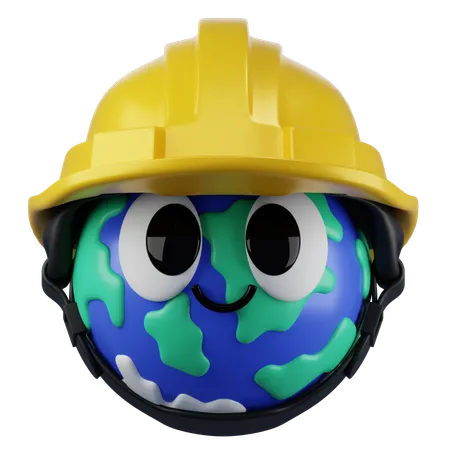 Dia mundial del trabajo  3D Icon