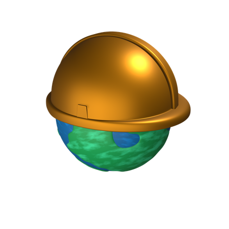 Dia mundial del trabajo  3D Icon