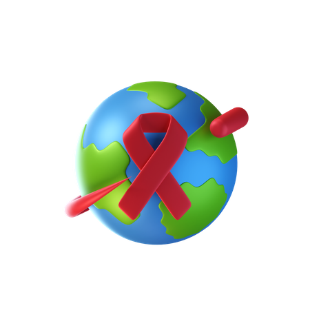 Dia Mundial do Câncer  3D Icon