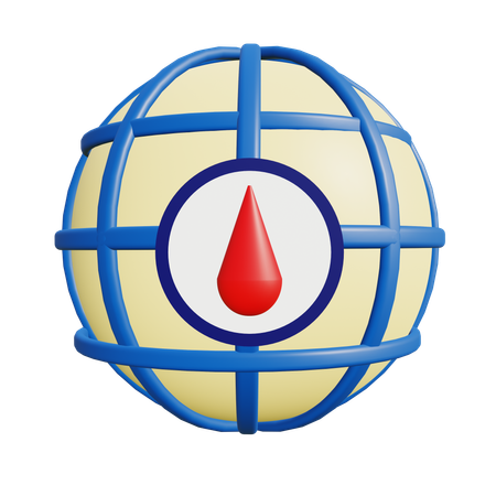 Dia Mundial do Diabetes  3D Icon