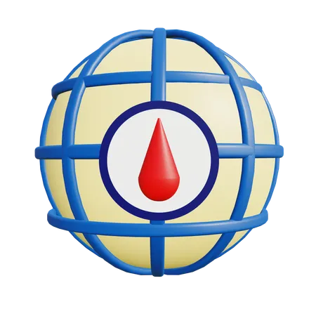 Dia Mundial do Diabetes  3D Icon