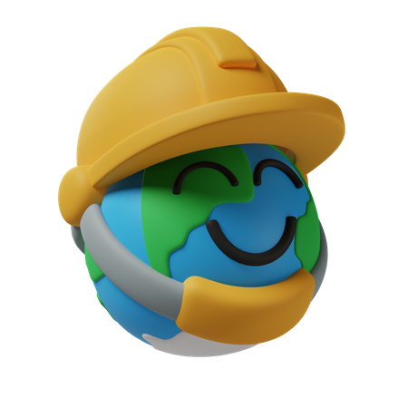 Dia mundial do trabalho  3D Icon