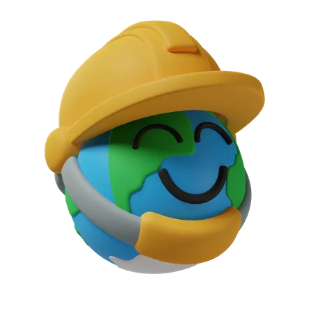 Dia mundial do trabalho  3D Icon