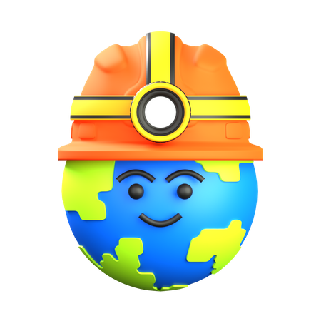 Dia mundial do trabalho  3D Icon