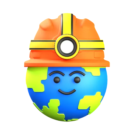 Dia mundial do trabalho  3D Icon