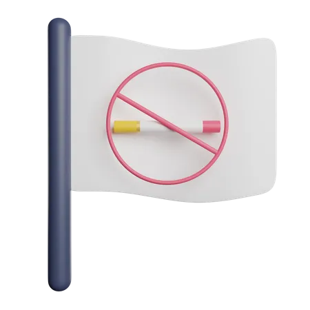 Día Sin Tabaco  3D Icon