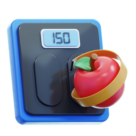 Diabète surpoids  3D Icon