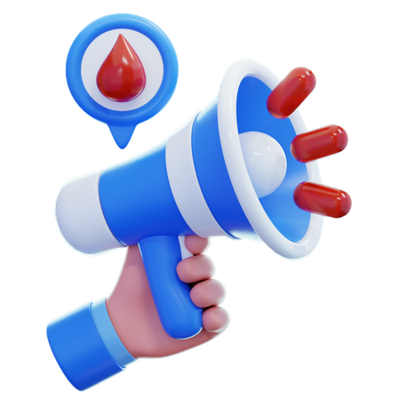 Diabetes Awareness Call  3D Icon