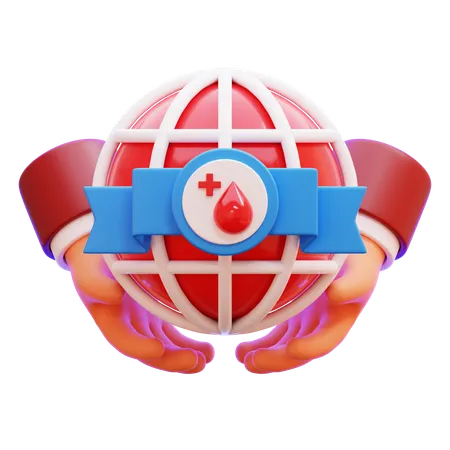 Diabetes Awareness World  3D Icon