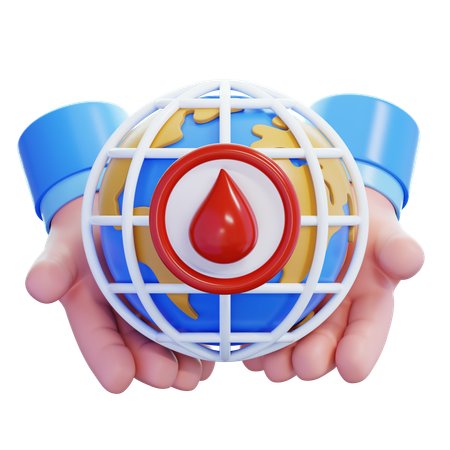 Diabetes Awareness World  3D Icon