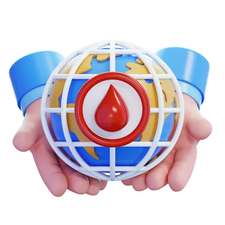 Diabetes Awareness World  3D Icon