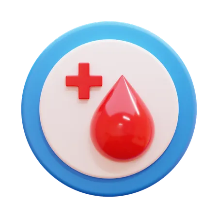 Diabetes Blood  3D Icon