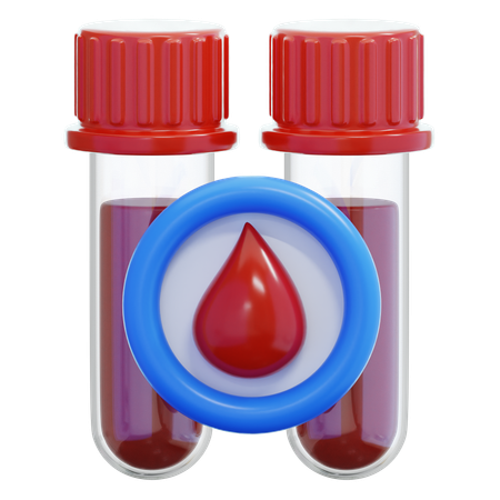 Diabetes Blood Test  3D Icon