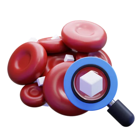 Diabetes Zucker Blut  3D Icon