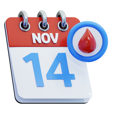 Diabetes Day  3D Icon