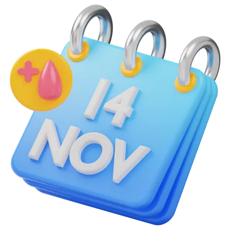 Diabetes Day  3D Icon