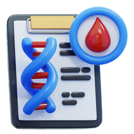 Diabetes DNA  3D Icon