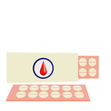 Diabetes Drugs  3D Icon