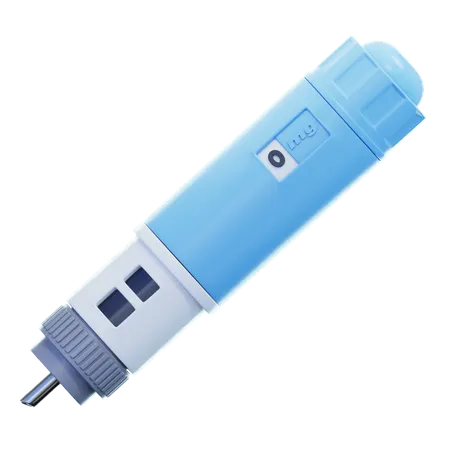 Diabetes Insulin Pen  3D Icon