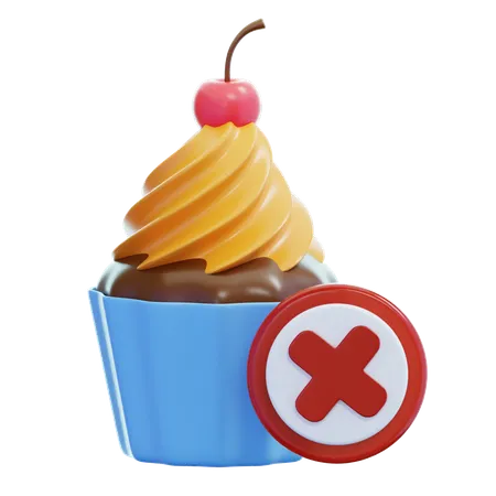 Diabetes No Sugar  3D Icon