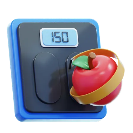 Diabetes Overweight  3D Icon