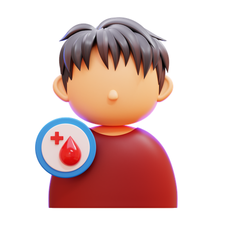 Diabetes Patient  3D Icon