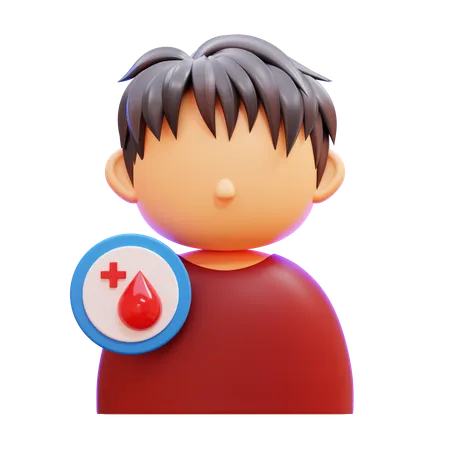 Diabetes Patient  3D Icon