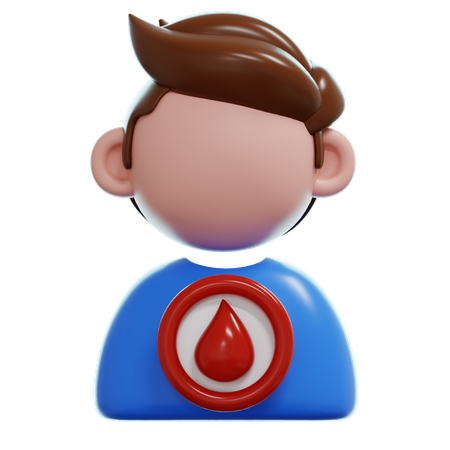 Diabetes Patient  3D Icon