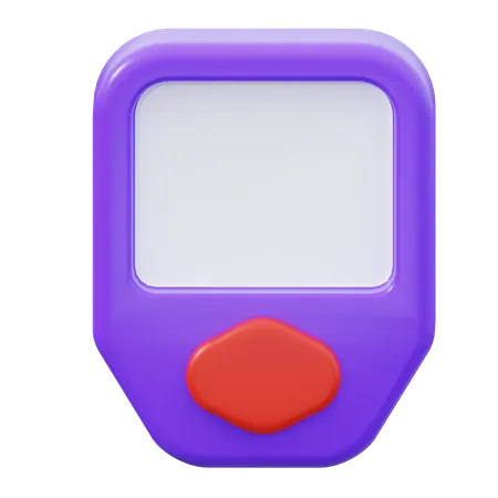 糖尿病検査器  3D Icon