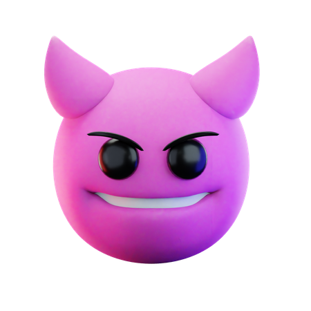 Emoji du diable  3D Icon