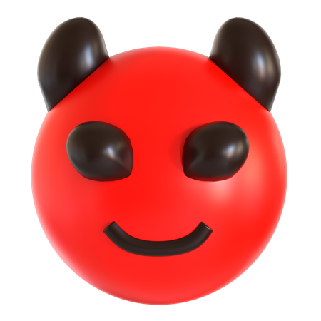 Emoji du diable  3D Icon