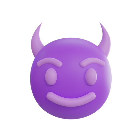 Emoji du diable  3D Icon