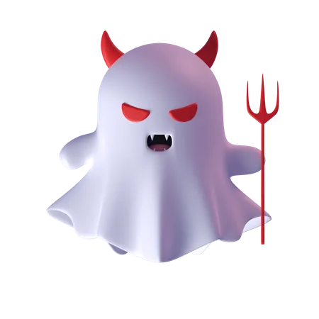 Fantôme du diable  3D Icon