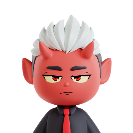 Demonio  3D Icon