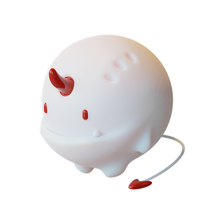 Demonio  3D Icon