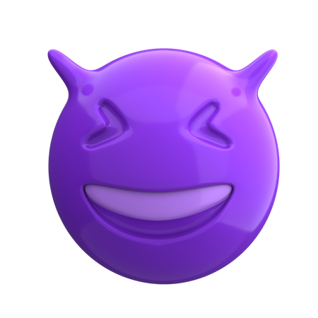 Emoji del diablo  3D Icon