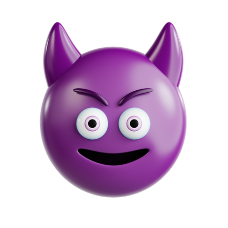 Emoji del diablo  3D Icon