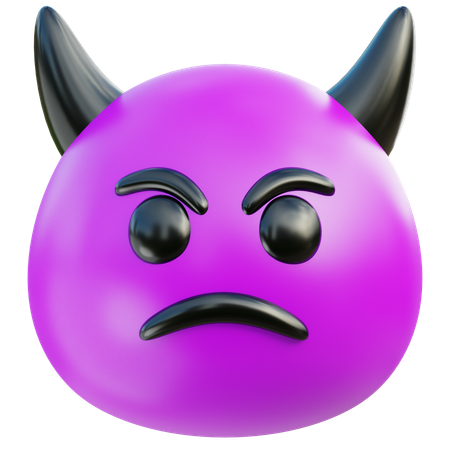 Emoji del diablo  3D Icon