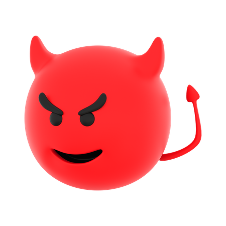 Emoji del diablo  3D Icon