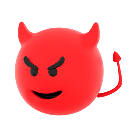 Emoji del diablo  3D Icon