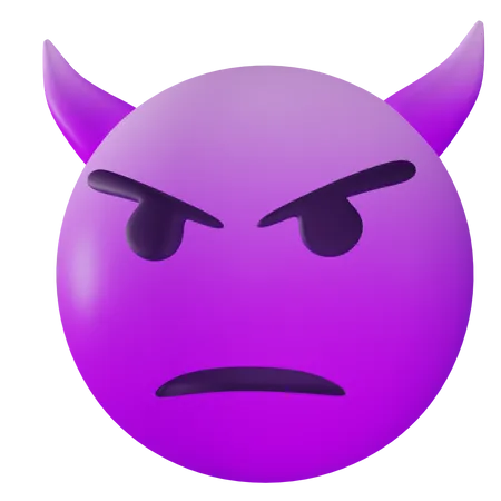 Emoji del diablo  3D Icon